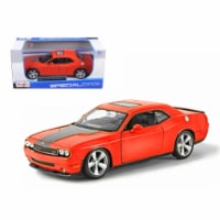 2008 Dodge Challenger SRT8 Orange 1/24 Diecast Model Car by Maisto Perspective: Main
