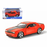 2008 Dodge Challenger SRT8 Orange 1/24 Diecast Model Car by Maisto Perspective: Main