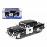Maisto Special Edition 1955 Buick Century Police Car 1:26 Diecast Model Car 31295 Perspective: Main