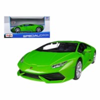 Maisto 31509grn Lamborghini Huracan LP610-4 Green 1-24 Diecast Model Car Perspective: Main