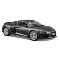 Audi R8 V10 Plus Gray Metallic Special Edition 1/24 Diecast Model Car by Perspective: Main