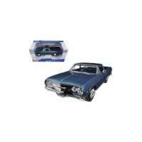Maisto 31977bl 1965 Chevrolet El Camino Blue 1-25 Diecast Car Model Perspective: Main
