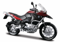 Maisto 1:12 Assembly Line BMW R1200GS - Black/Red Perspective: Main