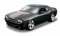 Maisto 1:24 Assembly Line 2008 Dodge Challenger SRT8 - Black Perspective: Main