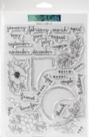 Concord & 9th Clear Stamps 6"X8"-Annuals