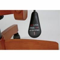 Office star deluxe on sale armless wood bankers chair