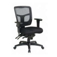 Office Star Desk Chair,Fabric,Coal,18 to 22  Seat Ht  92893-30