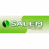 Salem Gold 100's Menthol Cigarettes