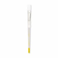 Royal Langnickel Soft-Grip White Taklon Flat Brush-Size 8