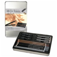 Life Drawing Art Set W/Tin