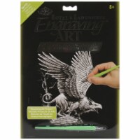 Silver Foil Engraving Art Kit 8 X10 -Screaming Griffin