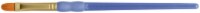 Crafter's Choice Gold Taklon Filbert Brush-Size 10