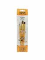 Royal Crafter's Choice® All Purpose Camel Hair Paint Brush Set