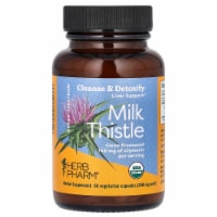 Herb Pharm Milk Thistle 280 mg - 60 Vegetarian Capsules Perspective: Main