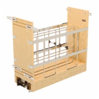 Rev-A-Shelf 447-BCBBSC-8C 8 Inch Pull Out Organizer with Ball-Bearing Soft Close