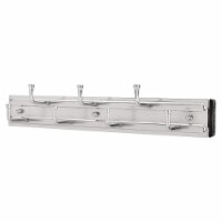 Rev-A-Shelf 12 Pull Out Belt Rack Closet Storage Organizer, Chrome, BRC-12CR