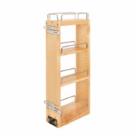 Rev-A-Shelf 5 Pull Out Kitchen Cabinet Storage Organizer, Maple, 448-BBSCWC-5C