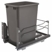 Rev-A-Shelf Pull Out Kitchen Trash Can 35 Qt with Soft-Close, 53WC-1535SCDM-113