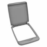 Rev-A-Shelf 35 Qt Trash Can Replacement Lid, Silver (Lid Only) RV-35-LID-17-1