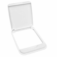 Rev-A-Shelf 50 Qt Trash Can Replacement Lid, White (Lid Only) RV-50-LID-1