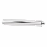 Rev-A-Shelf 12 Extendable Metal Closet Valet Clothes Rod, Chrome, CVL-12-CR