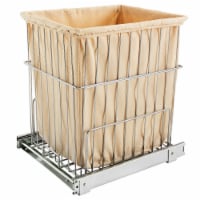 Rev-A-Shelf 20 Pull Out Wire Basket Clothes Hamper, Chrome, HPRV-1520 S CR