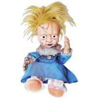 Morris Costumes Kicking Animated Creepy Scary Girl Doll