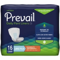 Prevail Incontinent Pad 28  L Pant Liner Moderate, 16 Ct