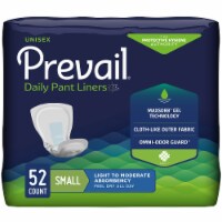 Prevail Incontinent Pad 12.5 L Pant Liner Light to Moderate, 52 Ct
