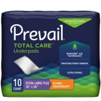 Prevail Total Care Underpad Heavy Absorbency 30 X 36 10 ct