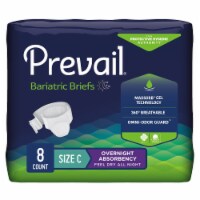 Prevail Bariatric Adult Incontinence Brief C Heavy Absorbency Bariatric, PV-110, 1 Ct