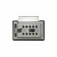 Kidde Lock Box,Titanium,Push Button,5 Keys 1017