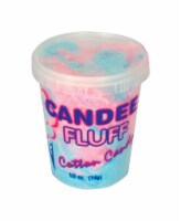 Gold Medal Candee Fluff Vanilla Pink/Blue Raspberry Cotton Candy 1 oz. - Case Of: 34;