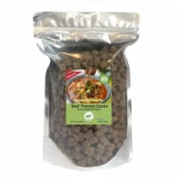 ND Labs 745-16 1 lbs Beef-like Chunks Textured Vegetable Protein Resealable Bag