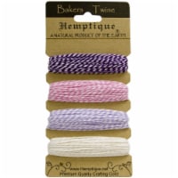 Hemptique Cotton Baker's Twine 2-Ply 120'-Raspberry Sorbet