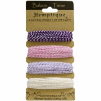 Hemptique Cotton Bakers Twine Spool, 2-Ply, 410', Red