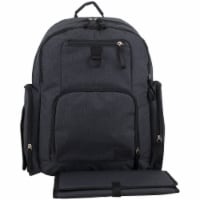 Bodhi Baby Bond Street Diaper Backpack - Black Chambray