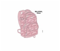 Fuel Millennial Tech Backpack - Camo Perspective: Main