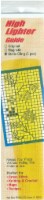Yarn Tree Static Cling High Lighter Guides 6 X1  3/Pkg-Yellow