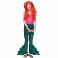 Costume Culture 32109-M Child Pants Mermaid, Green - Medium