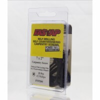 Fastap No. 7 x 1-5/8 in. L Phillips Black Oxide Wood Screws 4 oz. 25 pk - Total Qty: 12; Each