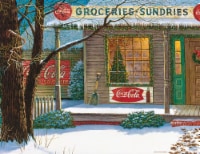 Springbok's 500 Piece Jigsaw Puzzle Christmas Store - Made in USA