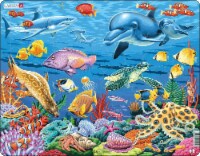 Larsen Puzzles Coral Reef 35 Piece Children's Jigsaw Puzzle