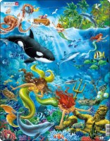 Larsen Puzzles Mermaids 32 Piece Children's Jigsaw Puzzle