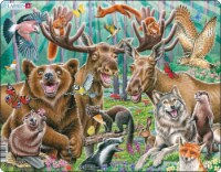 Takashi Murakami Korpokkur in the Forest Jigsaw Puzzle (825