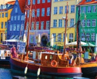 Springbok's 1000 Piece Jigsaw Puzzle Copenhagen Waterfront - Made in USA