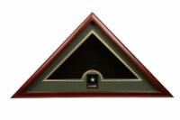 Allied Frame US Go Army Interment Burial Flag Display Case with Official Go Army Medallion