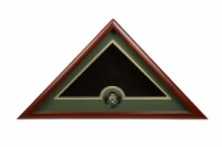 Allied Frame US Army Internment Burial Flag Display Case with Official Army Medallion