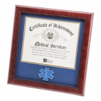 Allied Frame US EMS Certificate of Achievement Picture Frame with Medallion