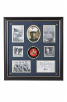Allied Frame US Marine Corps Medallion 7 Picture Collage Frame with Stars